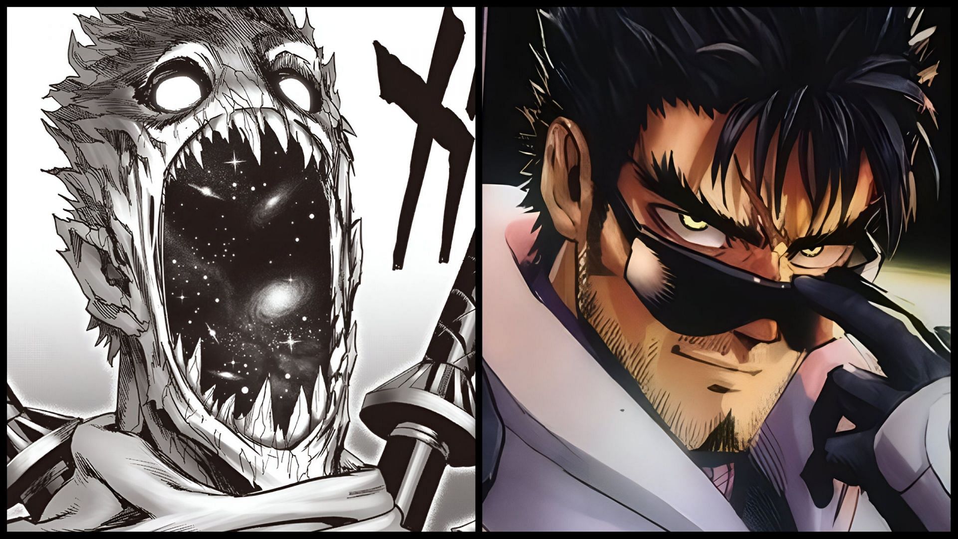 One Punch Man chapter 207: Ninjas Arc resumes as Empty Void launches his dimension slash against Blast 1 One Punch Man chapter 207: Ninjas Arc resumes as Empty Void launches his dimension slash against Blast