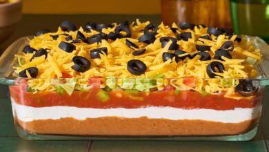Seven-Layer Taco Dip Recipe