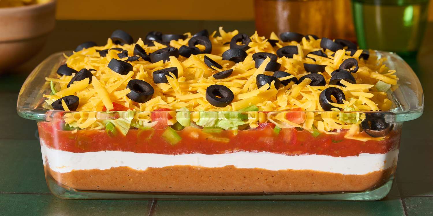 Seven-Layer Taco Dip Recipe 1 Seven-Layer Taco Dip Recipe