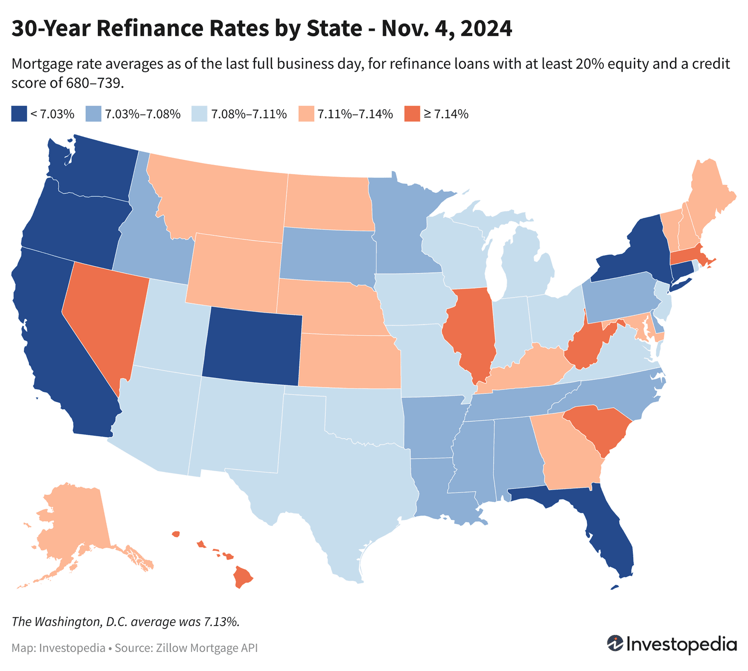 Today's Refinance Rates by State – Nov. 4, 2024 1 Today's Refinance Rates by State – Nov. 4, 2024