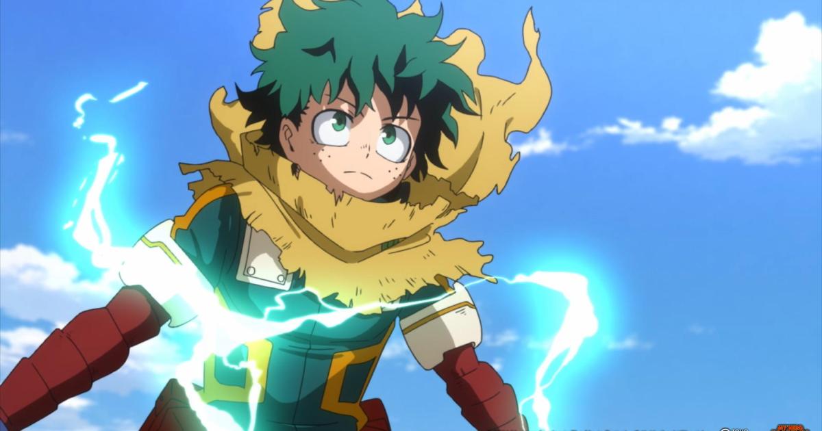 "Deku's Heroic Rescue Attempt in Exclusive My Hero Academia: You're Next Clip" 1 "Deku's Heroic Rescue Attempt in Exclusive My Hero Academia: You're Next Clip"