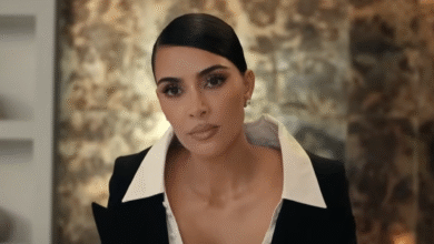 Kim Kardashian on Ryan Murphy's "All's Fair" trailer on Hulu.