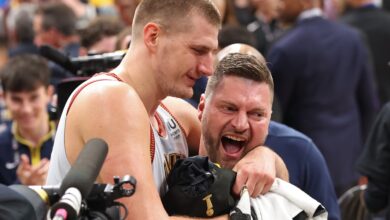 (L-R) Nikola and Strahinja Jokic.
