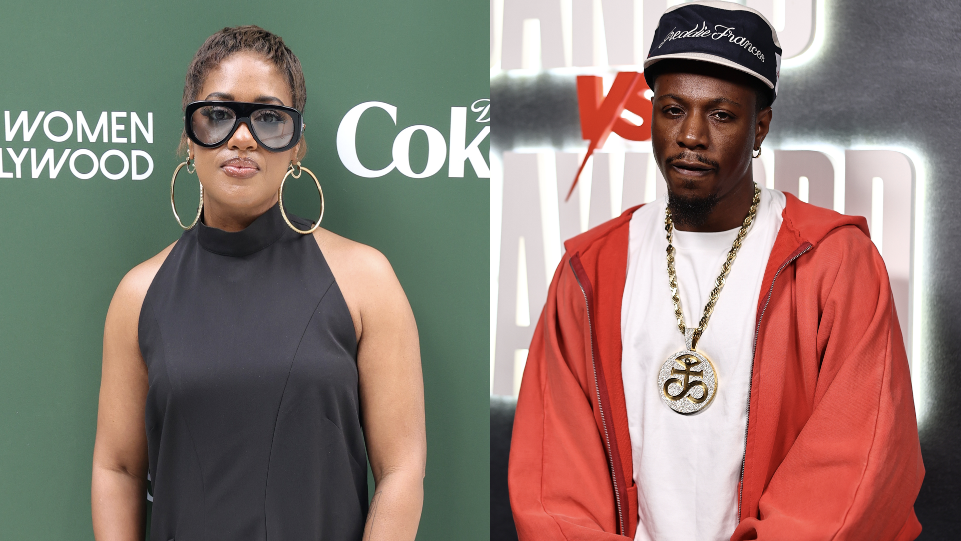Rapsody Tells People to 'Relax' as She Addresses Cancelle... 1 (L-R) Rapsody and Joey Badass.